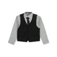 thumbnail image 4 of Kids World Boys' 4-Piece Vest Set - black, 20 (Big Boys), 4 of 4