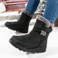 thumbnail image 5 of Women's Snow Boots | Waterproof Faux Fur Lined | Warm Cozy Winter Booties | Anti-Slip Sole | Stylish Outdoor Shoes, 5 of 10
