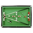 thumbnail image 3 of Hathaway Renegade Slate Bumper Pool Table, 54-In, Green, 3 of 18