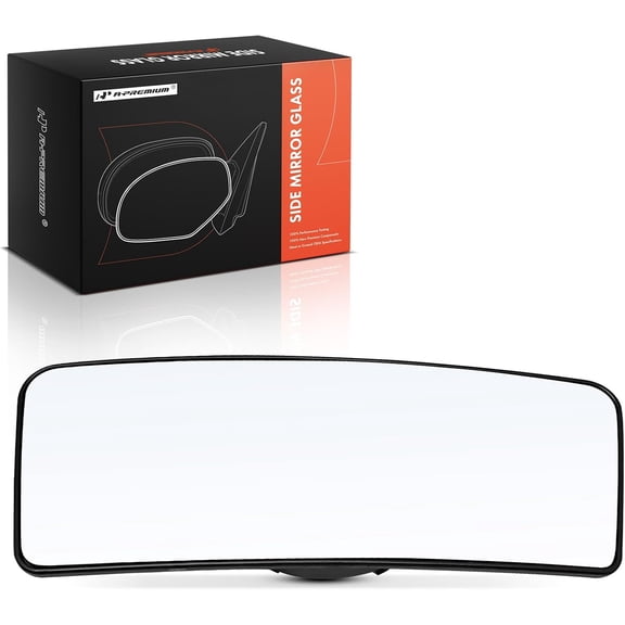 A-Premium Right Passenger Side Lower Non-Heated Mirror Glass with Backing Plate - Compatible with Ford F-150 F150 2007-2012 - Towing Mirror Convex