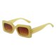 thumbnail image 4 of Gafas de conducción de moda Gafas de sol Gafas de sol Gafas de sol rectangulares para mujer Amarillo marron Yuyangstore anteojos de mujer, 4 of 8