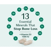 AlgaeCal - Plant-Based Calcium with Vitamin D for Women & Men, Clinically Supported to Stop Bone Loss, 1-Month Supply