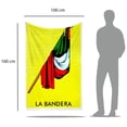 thumbnail image 5 of Frazada Juana Gallo Diseño de Tarjeta de Lotería 'La bandera' Ultra Suave y ligera, 5 of 5