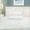 Superior Quilted White, Hypoallergenic, Fully Elasticated Deep Pockets, Microfiber Mattress Pad