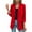 Red, variant on BangWanChi Women Blazer Jacket Womens Bussiness Casual Blazers Open Front Long Sleeve Work Office Blazer Jacket With Shoulder Pads Fall Fashion 2024