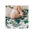 thumbnail image 4 of Cotton Muslin Changing Pad Cover - Tropical Leaf, 4 of 4