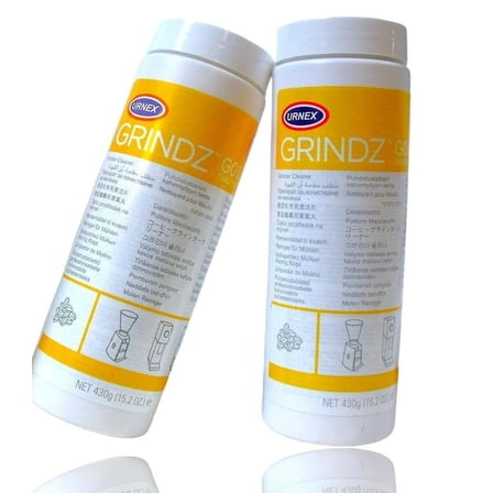 (2-Pack) Grindz Professional Coffee Grinder Cleaning Tablets G01 Urnex 15.2 oz.