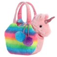 thumbnail image 2 of Aurora Peluches Sacs à Main Rainbow Unicorn", 2 of 2