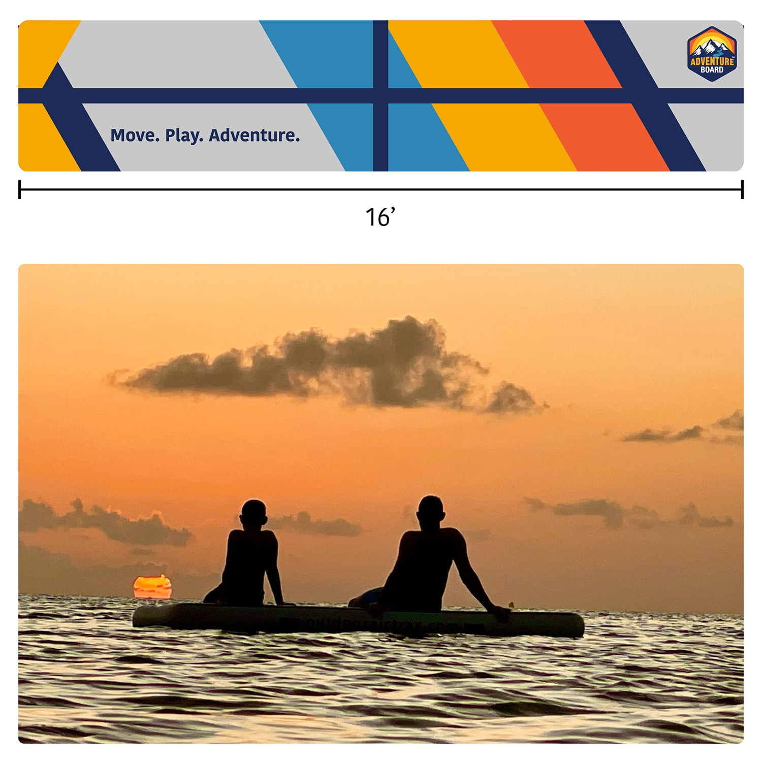 Adventure Board; 16 paddle board
