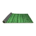 thumbnail image 2 of Ahgly Company Indoor Round Southwestern Emerald Green Country Area Rugs, 5' Round, 2 of 4