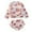 White, variant on REDARER Baby Girls' 2-Piece Long-Sleeve Swimsuit Set – Floral & Birds Print, Ruffled Design, UV Protection Swimwear,4-5 Years