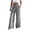 style-01 Grey, variant on Gubotare Beach Pants for Women Wide Leg Linen Pants for Women Loose Flowy Palazzo Pants with Pockets Drawstring Trousers Summer Beach Vacation (Brown,XXL)