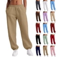 thumbnail image 5 of Women's Sports And Casual Pants, Five Pointed Star Elastic Tight Fit, High Waisted And Slightly Flared Pants,Blue,S, 5 of 6