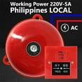 thumbnail image 4 of Campana Alarma Contra Incendios Interruptor Manual 4 "/6" Lucha Oficina Comercial para El 220, 4 of 9