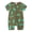 Dinosaur D, variant on ATAIKU Infant Baby Boys Short Sleeve Romper 3M-3T Newborn Soft Cotton 2 Way Zipper Jumpsuit Toddler Summer Bodysuit - Dinosaur