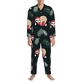 thumbnail image 3 of Fotbe Baby Sloths Sleeping Pijama de Hombre con Estampado de Manga Larga, Conjunto de 2 Piezas, Ropa de Dormir Suave y Cómoda con Bolsillos-Medium, 3 of 7