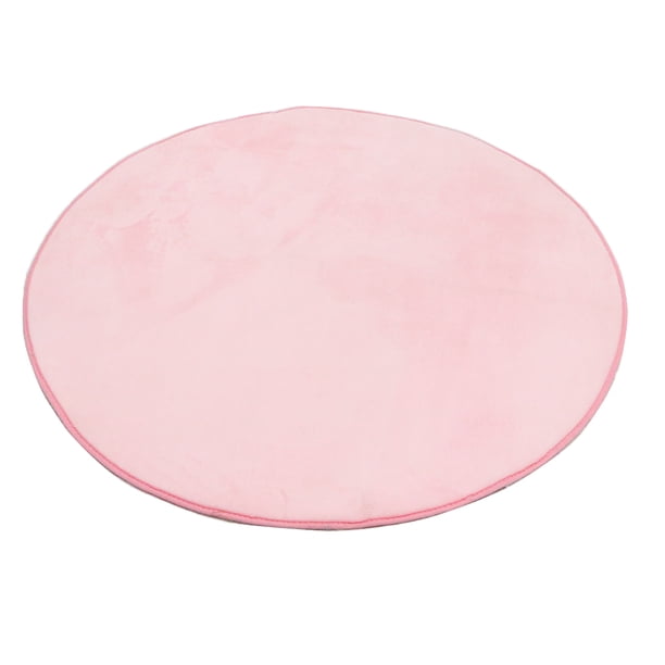Alfombra de juegos para niños Sunnimix Suave Coral Polar 100cm Rosado