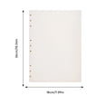 thumbnail image 2 of Planner Refill Paper B5 9 Holes, Squared Grid Notepaper Inserts for Ring Binder Journals, Diary, Notebook Refill Pages, Smooth Acid Free Paper for Daily Use, 2 of 3