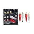 thumbnail image 2 of 2 RCA To 2 RCA Stereo Audio Cables - Pack Of 10, 2 of 3
