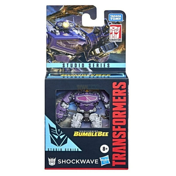 Figura de acción Original Hasbro Transformers Studio Series Shockwave 10Cm Core Class Unisex
