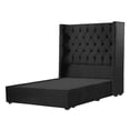 thumbnail image 2 of Box Base Cama Individual + Cabecera Tartuk Dicasa Black, 2 of 10