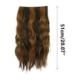 thumbnail image 2 of DPTALR Wig Deep Wave Long Curly Hair Front Lace Wig Female Wig High Temperature Silk Chemical Fiber Wig, 2 of 2