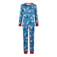thumbnail image 1 of TheFound Ensemble/combinaison de Nuit de Noël Parent-Enfant à Manches Longues à Imprimé, 1 of 9