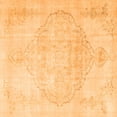 thumbnail image 1 of Ahgly Company Indoor Square Persian Orange Traditional Area Rugs, 4' Square, 1 of 1