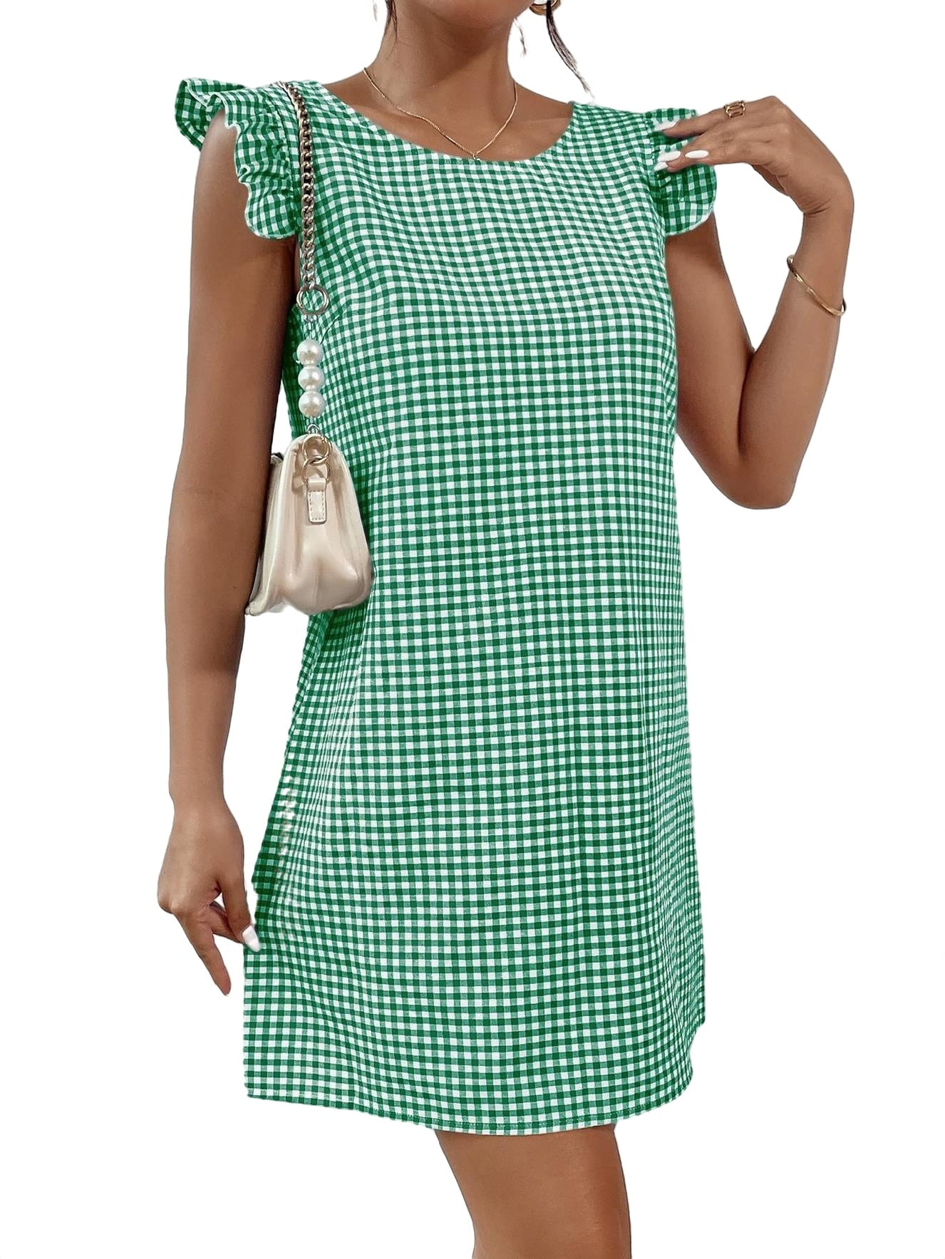 mint green tunic dress