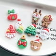 thumbnail image 6 of Clearance DIY Silicone Mould under $5,Christmas Silicone Santa Reindeer Snowman Tree Bell Non Stick Grade Easy Release Fondant Candy Cookie Jelly, 6 of 9