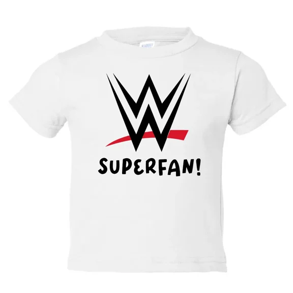 Bella Canvas Toddler Tshirt Wrestling Tee Superfan Unisex T2 T3 T4 T5 Boys Birthdya Gift Boys & Girls Shirt, Gift for Baby or Kids