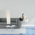 thumbnail image 2 of Lámpara De Pie Para Sala De Estar Con Figuras De Cisnes, Adorno De Mesa, Artesanía, Decoración Para Parejas, Ideal Para Estantería O Entrada., 2 of 8