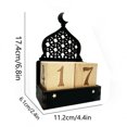 thumbnail image 3 of Dsscvnef Countdown Calendar Star & Moon Carving Eid Holiday No Electricity Needed, 3 of 7