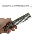 thumbnail image 4 of transemion Stainless Steel Beard Comb Oil Hair Style Trimming Comb Portable Beard Comb, 4 of 7