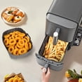 thumbnail image 3 of Classic Kitchen Accessories, Upgrade Air Fryer Silicone Liners Side Opening Hole Large Capacity Double Stack Air Fryer Silicone Liners Accessories, 3 of 4