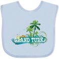 thumbnail image 3 of Inktastic Grand Turk Island Boys or Girls Baby Bib, 3 of 4