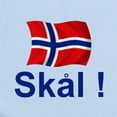 thumbnail image 2 of CafePress - Norwegian Skal! Infant Bodysuit - Baby Light Bodysuit, Size Newborn - 24 Months, 2 of 4