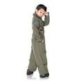 thumbnail image 2 of Leg Avenue Top Gun Flight Boy's Halloween Fancy-Dress Costume for Toddler, XS, 2 of 3