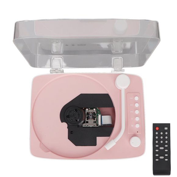 CD Music Player, reproductor de reproductor de CD Portátil de Estilo Retro Altavoz de Sonido Hifi para Kpop para Niños