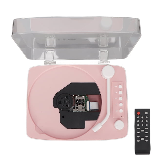 CD Music Player, reproductor de reproductor de CD Portátil de Estilo Retro Altavoz de Sonido Hifi para Kpop para Niños