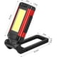 thumbnail image 5 of Luz de trabajo LED recargable Lámpara de mano LED Lámpara de taller Lámpara de inspección portátil impermeable IP65 con base magnética para garaje, camping, exteriores, 5 of 5