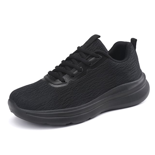 Zapatos Deportivos Con Cordones Antideslizantes Informales Punta Ancha para Al Aire Libre