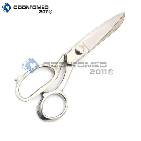 Odontomed2011® Taylor Scissors 8" Fabric Cutting Stainless Steel (Silver) Odm