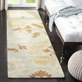 thumbnail image 3 of SAFAVIEH Blossom Maris Floral Medallion Wool Area Rug, Blue/Multi, 6' x 6' Square, 3 of 10