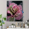 thumbnail image 4 of Pink Orange Green Cabbage Canvas Print，Botanical Wall Art for Living Room Bedroom Kitchen Office Hallway, 4 of 8
