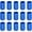 15, variant on 20 Pack Screw Thread Protector Cover Rubber End Caps, [for Screw, Bolt, Rod Cap] - 1/4"(6mm) ID/Blue