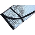 thumbnail image 5 of Parasol para coche, doble lámina de aluminio, protección para parabrisas delantero para evitar la luz solar ultravioleta, anti-UV (plata), 5 of 5