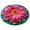 23.62" Pink Daisy1, variant on ERTZAE Microfiber Cute Bath Rug,Yellow 40X60Cm Non-Slip Flower Rug Washable Bathroom Floor Mat,Flower Pattern Plush Floor Mat,Non-Slip Absorbent Machine Washable Rug For Bathroom Bedroom,Bathroom Rug