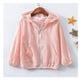 thumbnail image 2 of Abrigo para niños Chaqueta con capucha de algodón con protección solar para bebé niña niño, rosa, 130 cm Advancent AP001415-14, 2 of 7
