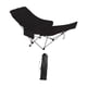 thumbnail image 3 of Silla de camping plegable reclinable portátil con 4 posiciones de ajuste. Negro, 3 of 9